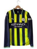 Manchester City Auswärtstrikot 2024/25 Langarm - De Bruyne #17 (L)