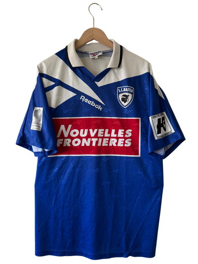 SC Bastia 1996/97 Home Shirt - Świerczewski #7 - Match Issue (XL)