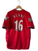Manchester United 2000/02 Heimtrikot - Keane #16 (XL)