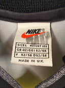 Nike inner collar label, size details and made in U.K.