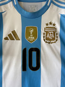 Argentinië Thuisshirt 2024/25 - Messi #10 (S)