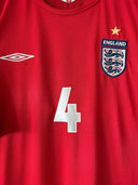 England 2004/06 Away Shirt - Gerrard #4 (XL)