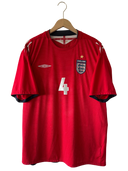 England 2004/06 Away Shirt - Gerrard #4 (XL)