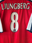 Arsenal 2000/02 Home Shirt - Ljungberg #8 (XL)