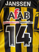 Vitesse 2007/08 Thuisshirt - Janssen #14 (L)