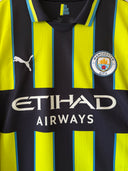Manchester City 2024/25 Uitshirt Lange Mouwen - De Bruyne #17 (L)