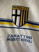 Parma A.C. 1998/99 Uitshirt - Zeldzame Zarattini Sponsor (XL)
