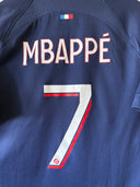 PSG 2023/24 Home Shirt - Mbappé #7 (M)
