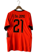 Nederlands Wereldkampioenschap 2026 Thuisshirt - F. De Jong #21 (XL)