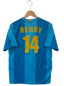 Barcelona 2007/08 Basic Away Shirt - Henry #14 237744-414 | Back View