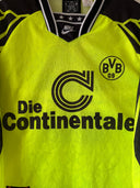 Borussia Dortmund 1994/95 Home Shirt #10 Long Sleeve Nike | Close up