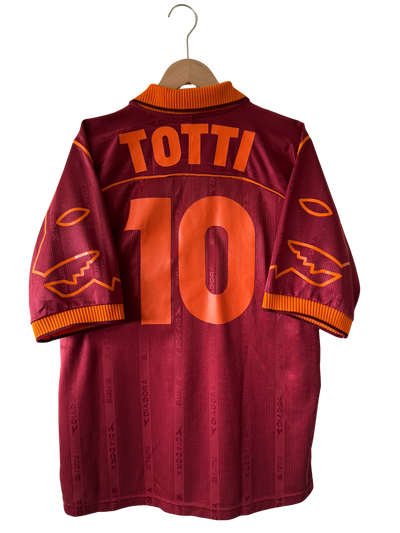 AS Roma 1999/00 Home Shirt - Totti #10 (XL)