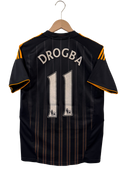 Chelsea 2010/11 Away Shirt Drogba P00201 Football Shirt | Back View