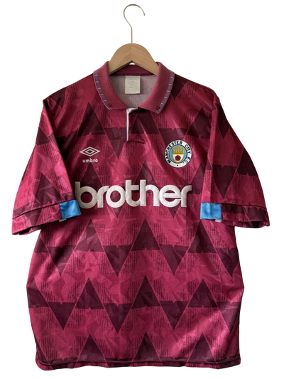 Manchester City 1990/92 Away Shirt (L)