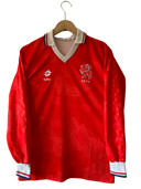 Nederlands Elftal Onder-21 1992/94 Wedstrijd Gedragen Thuisshirt Lange Mouwen #24 (M)