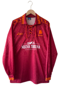 AS Roma 1994/95 Thuisshirt Lange Mouwen (XL)