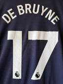 Manchester City 2024/25 Uitshirt Lange Mouwen - De Bruyne #17 (L)