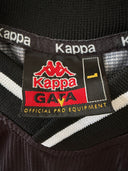 Kappa jersey neck label with red 'GAVA' logo and official pro equipment