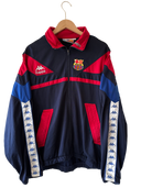 FC Barcelona 1992/95 Vintage Track Jacket Kappa | Front View