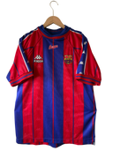 FC Barcelona 1997/98 Home Shirt Kappa size L 469193 | Front View