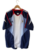 France 2000/02 Training Shirt size L Adidas 641205 | Front View