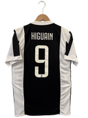 Juventus 2017/18 Home Shirt Higuain Adidas BQ4533 | Back View