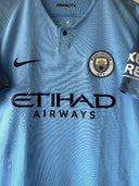 Manchester City 2018/19 Home Shirt Nike 894431-489 | Close up