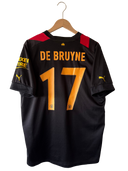 Manchester City 2022/23 Away Shirt De Bruyne Puma 765722-02 | Back View