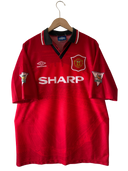 Manchester United 1994/95 Home Shirt Giggs #11 Umbro | Front View