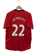 Manchester United 2012/13 Home Shirt Scholes 479278-623 | Back View
