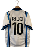 Napoli 1997/98 Matchworn Away Shirt - Belluci #10 size L | Back View
