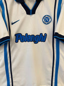 Napoli 1997/98 Matchworn Away Shirt - Belluci #10 size L | Close up front