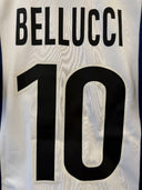 Napoli 1997/98 Matchworn Away Shirt - Belluci #10 size L | close up back