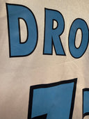 Olympique Marseille 2003 Home Shirt Drogba 021509 | close up Drogba print
