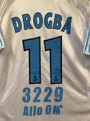 Olympique Marseille 2003 Home Shirt Drogba 021509 | close up back