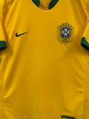 Original Brazil 2006/08 Home Shirt M Nike 103889 | Close up