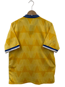 Original Leeds United 1989/91 Away Shirt Umbro size L | Back View