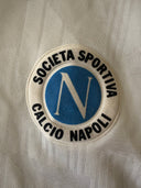 Original Napoli 1991/93 Away Shirt Umbro size L | Close up badge