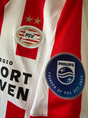 Original PSV 2019/20 Home Shirt Umbro Size L | Close up sleeve