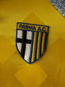 Parma AC 1995/97 Third Shirt Dino Baggio #24 Puma | Close up badge