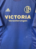 Schalke 2004/05 Home Shirt Adidas 134664 | Close up