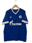 Schalke 2018/19 Home Shirt - Vintage Football Shirt | Front View