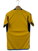 Sweden 2022 Home Shirt Adidas HD9423 Football Shirt | Back View