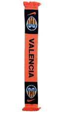 Valencia CF Scarf | Vintage Valencia Football Scarf | Length View